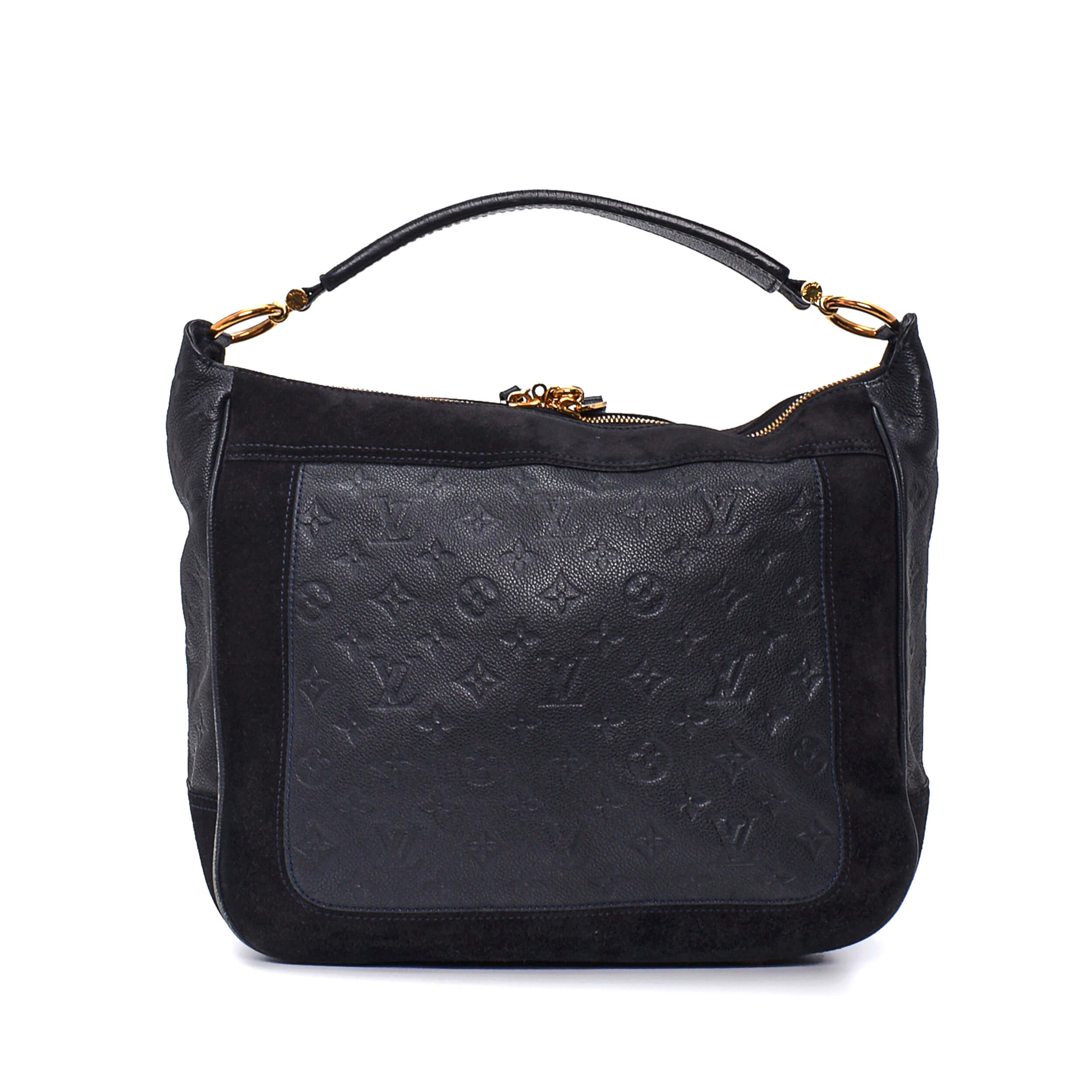 Louis Vuitton - Black Monogram Empreinte Leather&Suede Bag